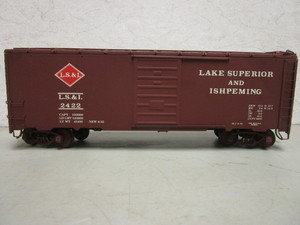 VINTAGE ALL-NATION LINE L.S. & I O GAUGE BOXCAR W ORIGINAL BOX