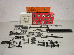 INTER-MOUTAIN RAILWAY COMPANY COLORADO MIDLAND REFRIGERATOR LINE BUNKER MODEL KIT, O SCALE