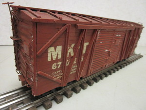 M-K-T BOXCAR, KIT-BUILT, O GAUGE