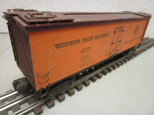 GREAT NORTHERN WESTERN FRUIT EXPRESS BOXCAR, KIT-BUILT, O GAUGE