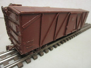 O GAUGE KIT-BUILT BOXCAR