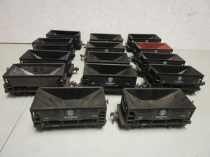 ATLAS DULUTH, MISSABE & IRON RANGE COAL CARS, O GAUGE
