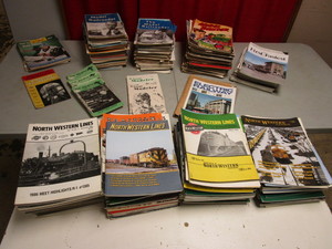 VINTAGE MODEL RAILROADING PUBLICATIONS, MODEL RAILROADER, THE WHISTLE STOP, MORE