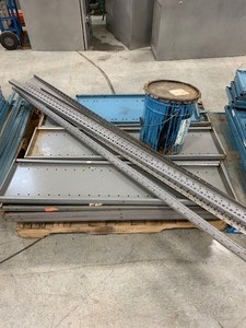 lot 6 image: MISCELLANEOUS SHELVING