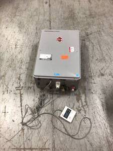 Performance Platinum 9.5 GPM Natural Gas High Efficiency Indoor Tankless Water Heater by Rheem (review all pictures)