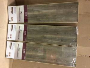 Chicago 10 in. W x 42 in. D Floating Grey Oak Decorative Ledge Customer Returns See Pictures