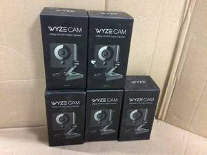 1080p Indoor Wireless Bullet Wi-Fi Smart Home Camera with 32 GB SD Card in Black by Wyze Returns See Pictures