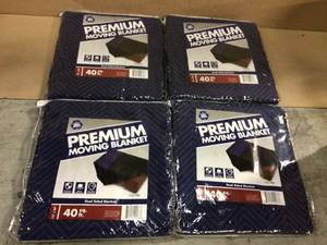 80 in. L x 72 in. W Premium Moving Blanket by Pratt Retail Specialties Customer Returns See Pictures