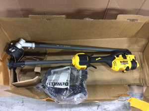 FLEXVOLT 60-Volt MAX Lithium- Ion Electric Cordless Attachment Capable String Trimmer by DEWALT Customer Returns See Pictures