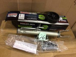 1,000 lbs. Swing Down Trailer Jack by TowSmart Customer Returns See Pictures