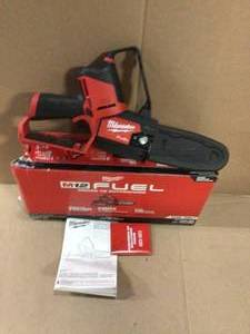 M12 FUEL 12-Volt Lithium-Ion Brushless Cordless 6 in. HATCHET Pruning Saw (Tool-Only) by Milwaukee Customer Returns See Pictures&nbsp
