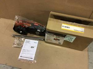 Edger Attachment with 8 in. Straight Blade for Powermate Wheeled String Trimmer Mower by Powermate Customer Returns See Pictures
