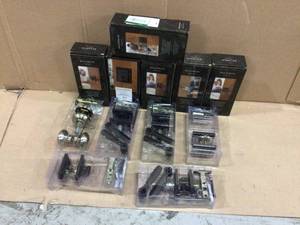 MIX LOT BALDWIN SQUARE VENETIAN DEADBOLT SMARTKEY Customer Returns See Pictures