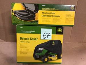 Deluxe Riding Mower Cover by John Deere Customer Returns See Pictures