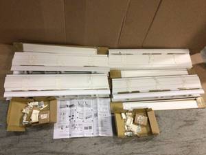 MIX BLINDS WHITE Customer Returns See Pictures