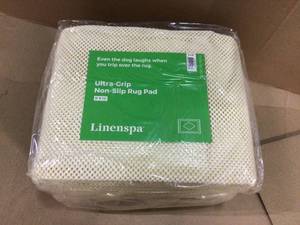 9 ft. x 12 ft. Ultra Grip Nonslip Rug Gripper Pad by Linenspa Customer Returns See Pictures