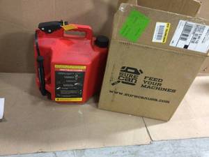 5.0 Gal. Gas Can by SureCan Customer Returns See Pictures