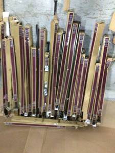 Large lot of assorted Curtain Rods various models and conditions customer returns see pictures