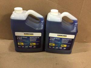 1 Gal. Vehicle Wash and Wax 20x Concentrate by Karcher Customer Returns See Pictures