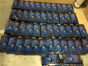 BIG LOT OF Blue Polyester Hydro Active Unisex Multi-Cooling Full Neck Gaiter by Mission Customer Returns See Pictures