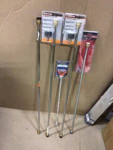 MIX LOT OF  Preassure washer Wands various sizes and conditions  Customer Returns See Pictures
