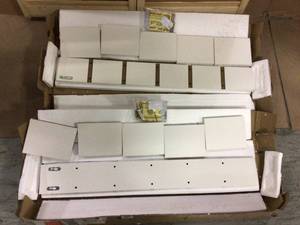 30 in. H White MDF 5-Tier Decorative Wall Shelf by DANYA B Customer Returns See Pictures