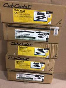 Original Equipment 46 in &amp  42 in. Mulching Kit with Blades for Lawn Tractors and Zero Turn Mowers (2012 and After) by Cub Cadet Customer Returns See Pictures