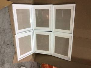 Gallery 14 in. x 18 in. Matted to 11 in. x 14 in. White Picture Frame Customer Returns See Pictures