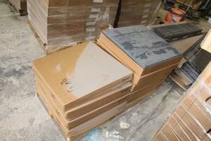 Lot of (8 Cases) Carpet Tiles