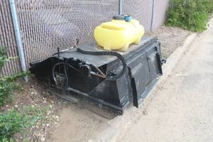 Skid Loader Sweeper Attachment