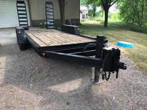 2004 Tow Master 16 Tandem Axle Equipment Trailer