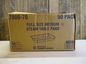 Full Size Heavy Duty Foil Steam Table Pan Medium Depth 2 316 - 50Case