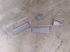 Lot of 4 wire organizational storag...