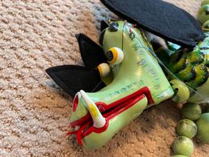 lot 117 image: Pelham Dragon Puppet From The 60s
