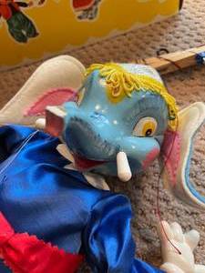 lot 119 image: Large Pelham Elephant Puppet From The 60s In Original Box