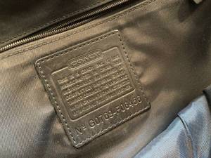 lot 120 image: Coach Attache Bag