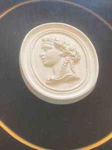 lot 125 image: Framed Hand Sculptured Cambo Model