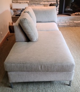 lot 11 image: Amazing Custom Upholstered Sofa