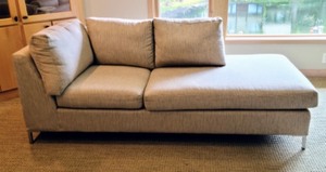 lot 12 image: Amazing Custom Upholstered Sofa