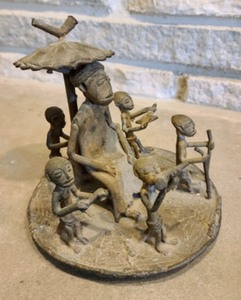 lot 19 image: African Copper Sculpture