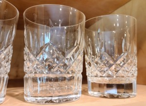 lot 20 image: Waterford Crystal Old Fashion Glasses