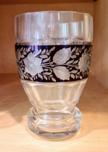 lot 25 image: Vintage Etched Cranberry Glassware and More