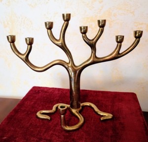 lot 62 image: Sandra Kravitz for Rosenthal Menorah