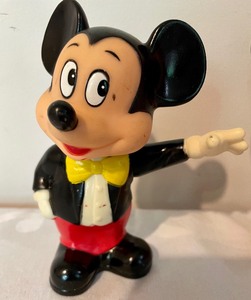 3 Mickey and Minnie Plastic Banks