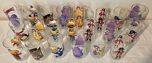 McDonalds Collectible Character Glasses