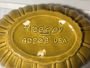 Vintage Pottery Items including Haeger