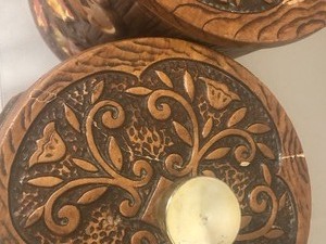 Sensational Set of 4 Vintage Canisters