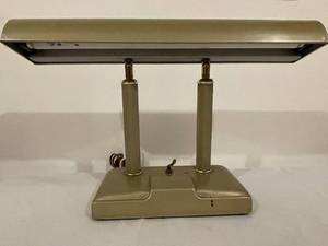 Vintage Metal Florescent Desk Lamp