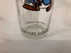 Pepsi Warner brothers 1973 Slow Poke Rodriques Glass