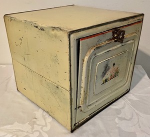 Vintage Tin Bread Box